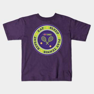 I love Tennis Kids T-Shirt